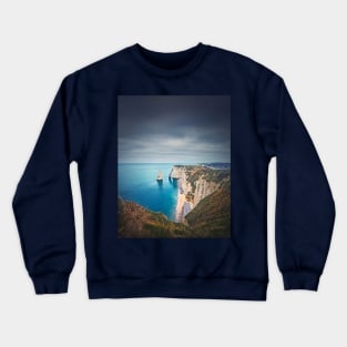 rock Aiguille of Etretat Crewneck Sweatshirt